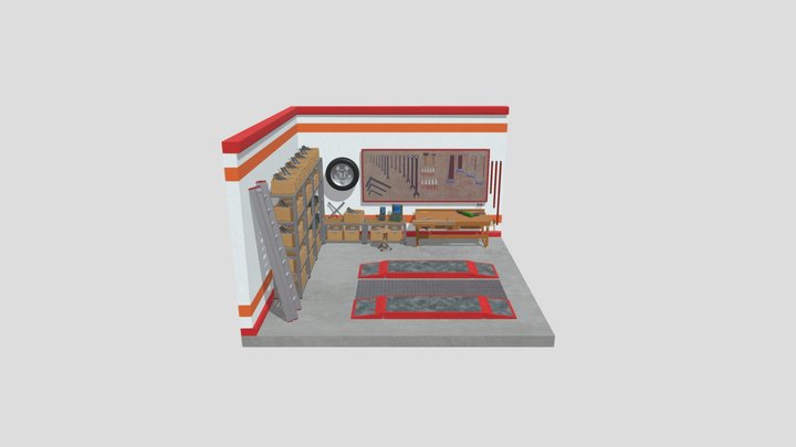Diorama - Workshop 3D Model