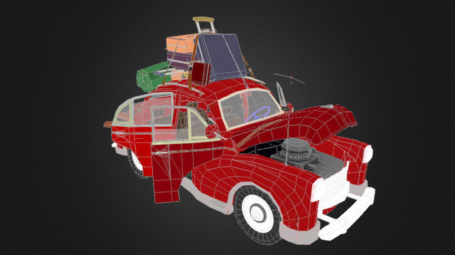 Old Car model 3D Model