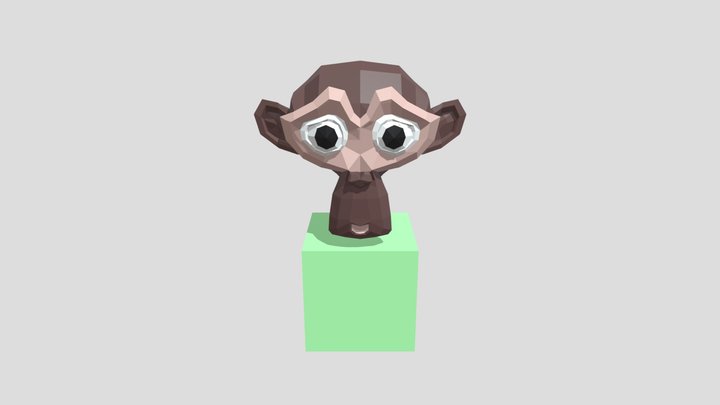 Monkeyy 3D Model