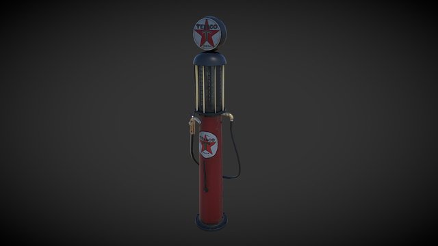 Petrol Pump 3D Model