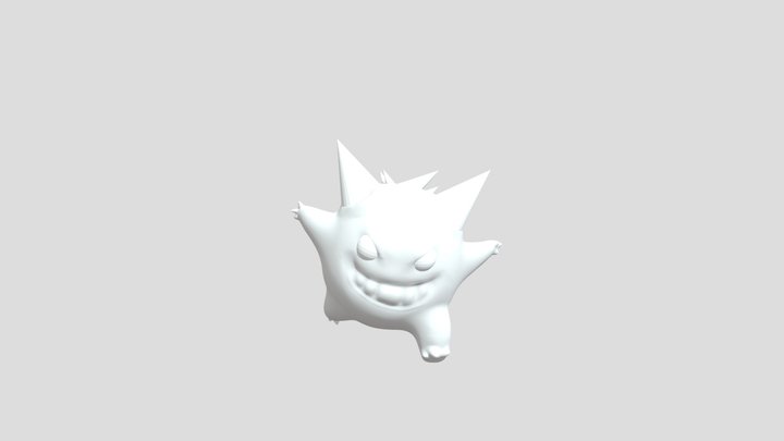 Gengar 3D Model