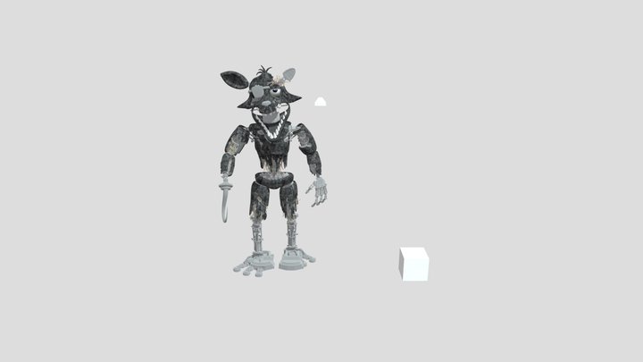 Withered Foxy_REMASTER – Modello 3D gratuito STL