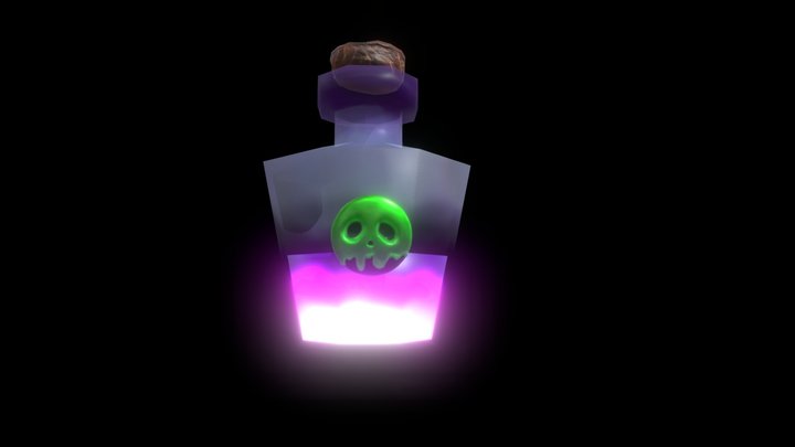 Poison Witch 3D Model