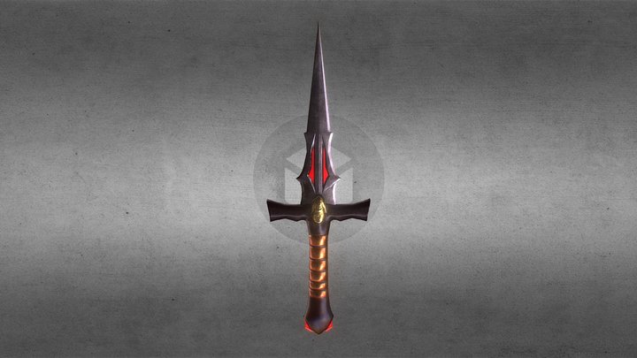 Invincible Ancient Dagger 3D Model