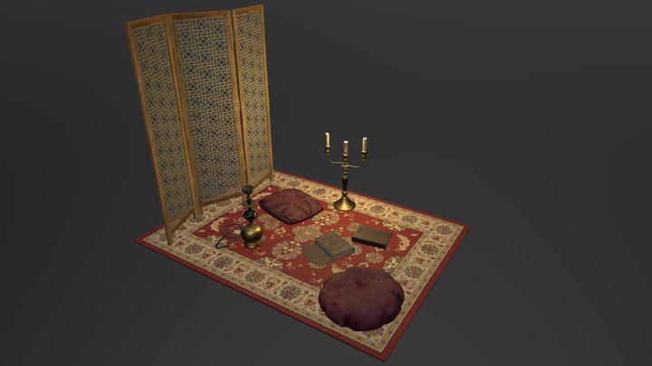 Agra Diorama 3D Model