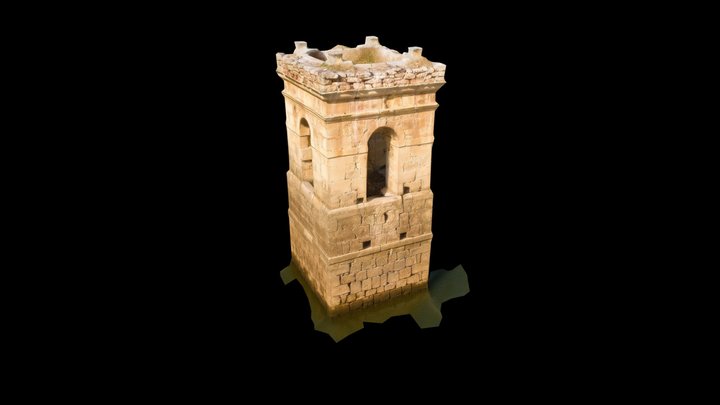 Torre de la Iglesia de La Muedra - Vinuesa (SO) 3D Model