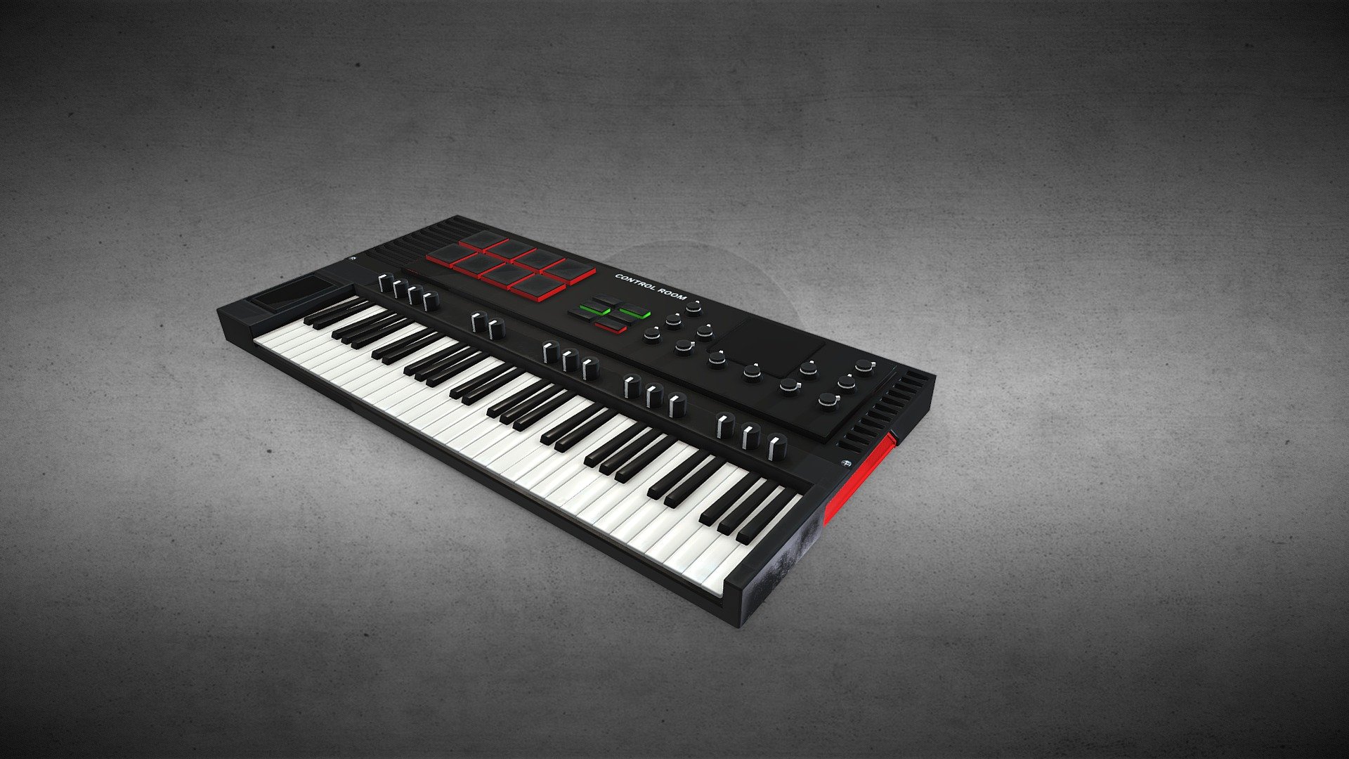 synthesizer Download Free 3D model by Mrhigh [8d7ce77] Sketchfab
