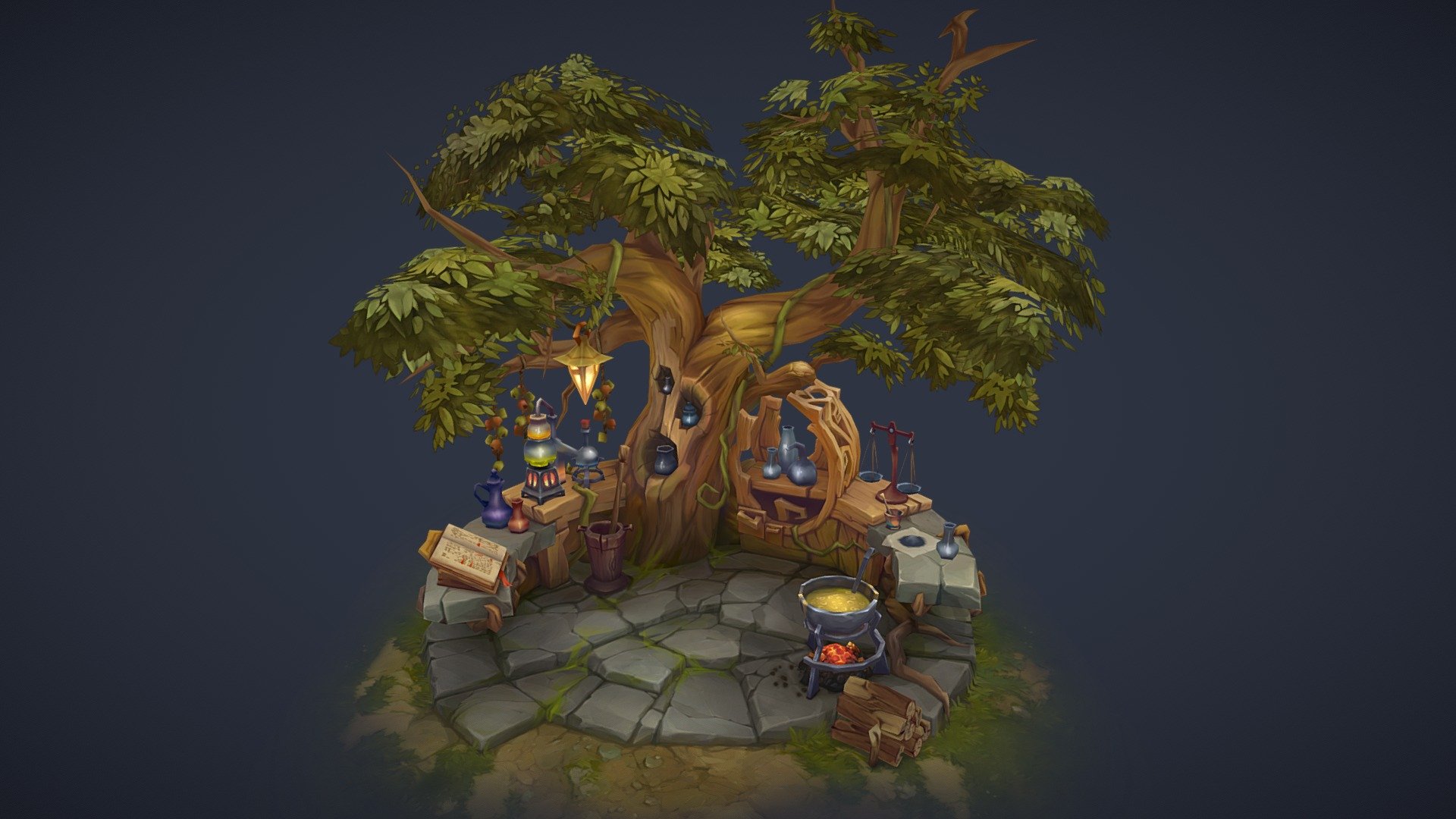 Last Outlander - Chemists Table. Level 2 - 3D model by Dima Ryazanov ...