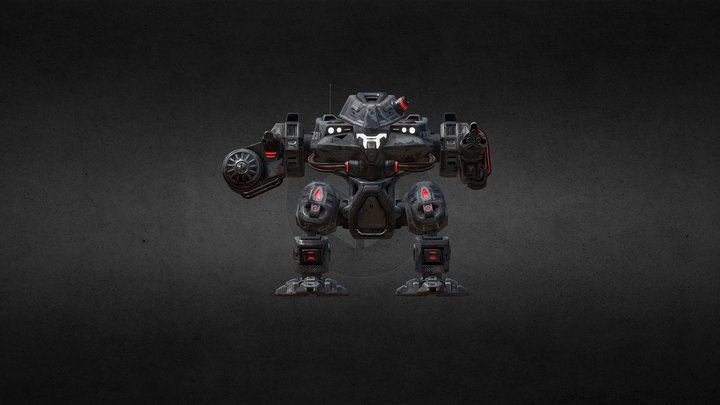 Mech 3D Model