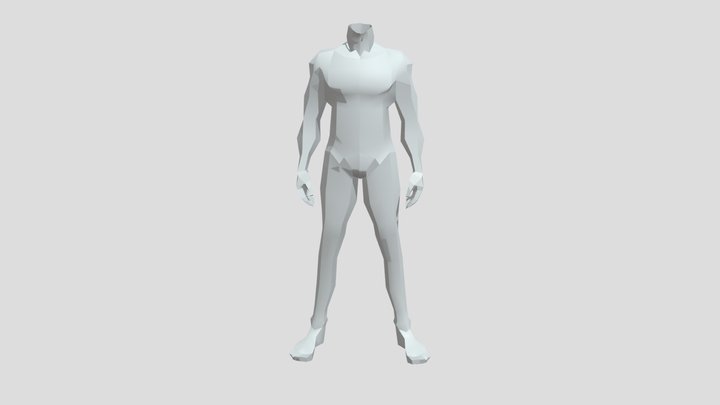 Human Body Base Mesh [WIP] 3D Model