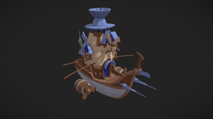 Boat | Detailed Draft 3 3D Model