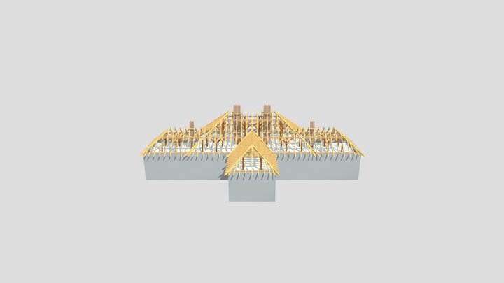 Krov Švermov 3D Model