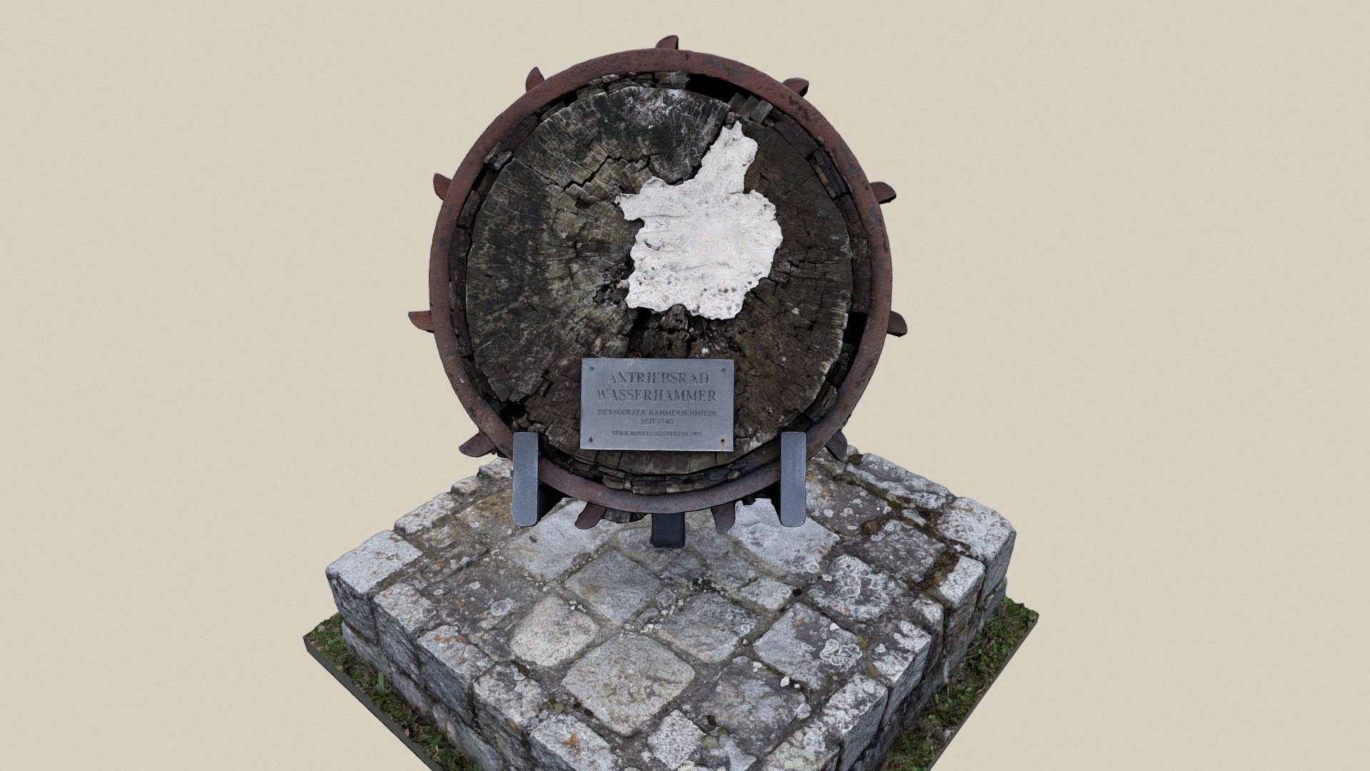 Antriebsrad Wasserhammer — Sketchfab embed 3D viewer