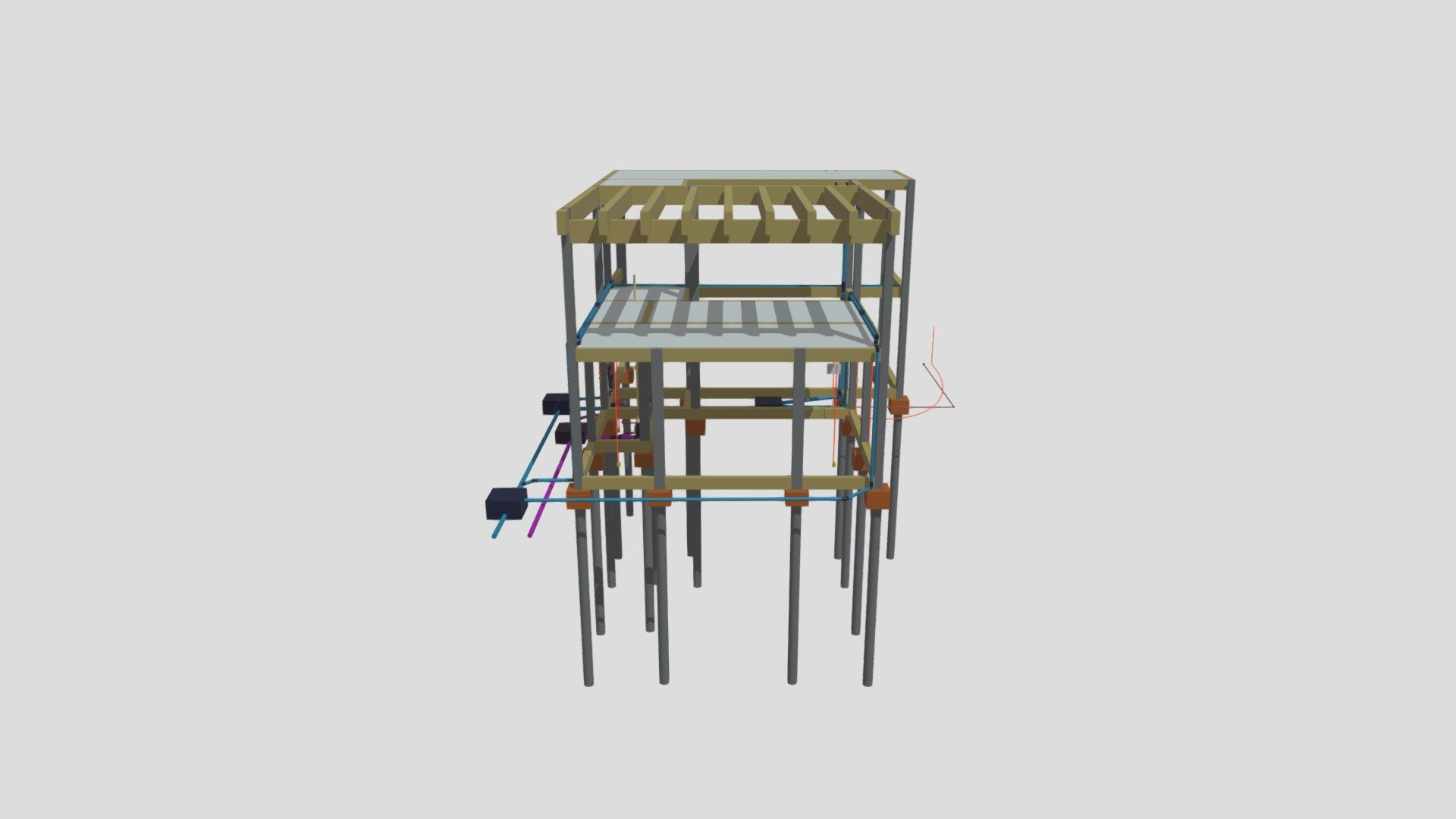 REFORMA PREFEITURA HIDROSSANITÁRIO SALTO — Sketchfab embed 3D viewer