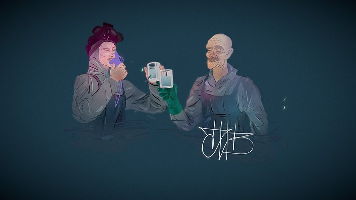 BrBa - VR Illustration 3D Model