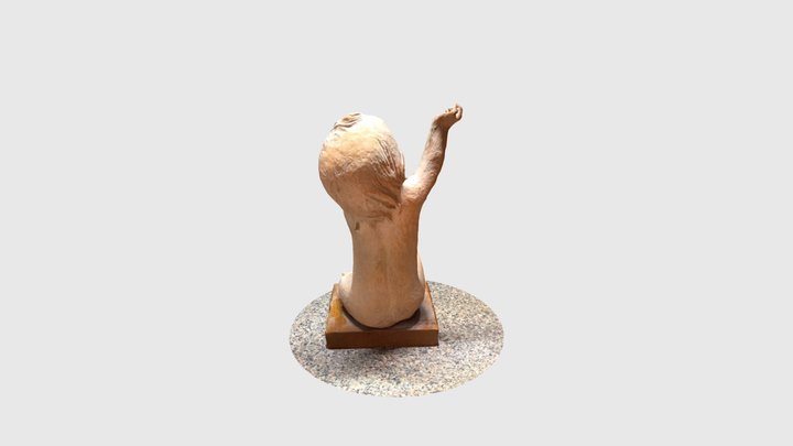 Child Statue 3D Model