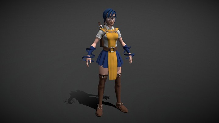 Aurora | Render - 3D Character 3D Model