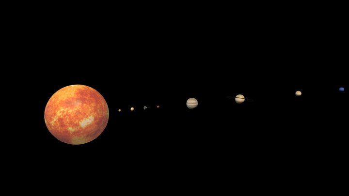 Solar_System 3D Model