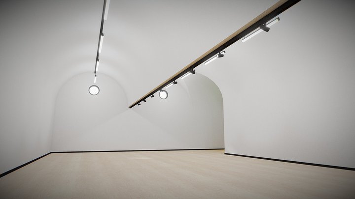 VR Gallery 3D Model