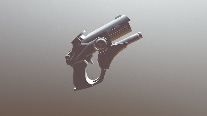 Mercys Gun 3D Model