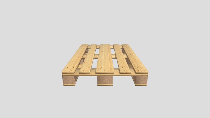 Euro Pallet – Modello 3D gratuito STL