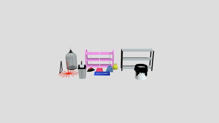 Home Furnishings 3D Model