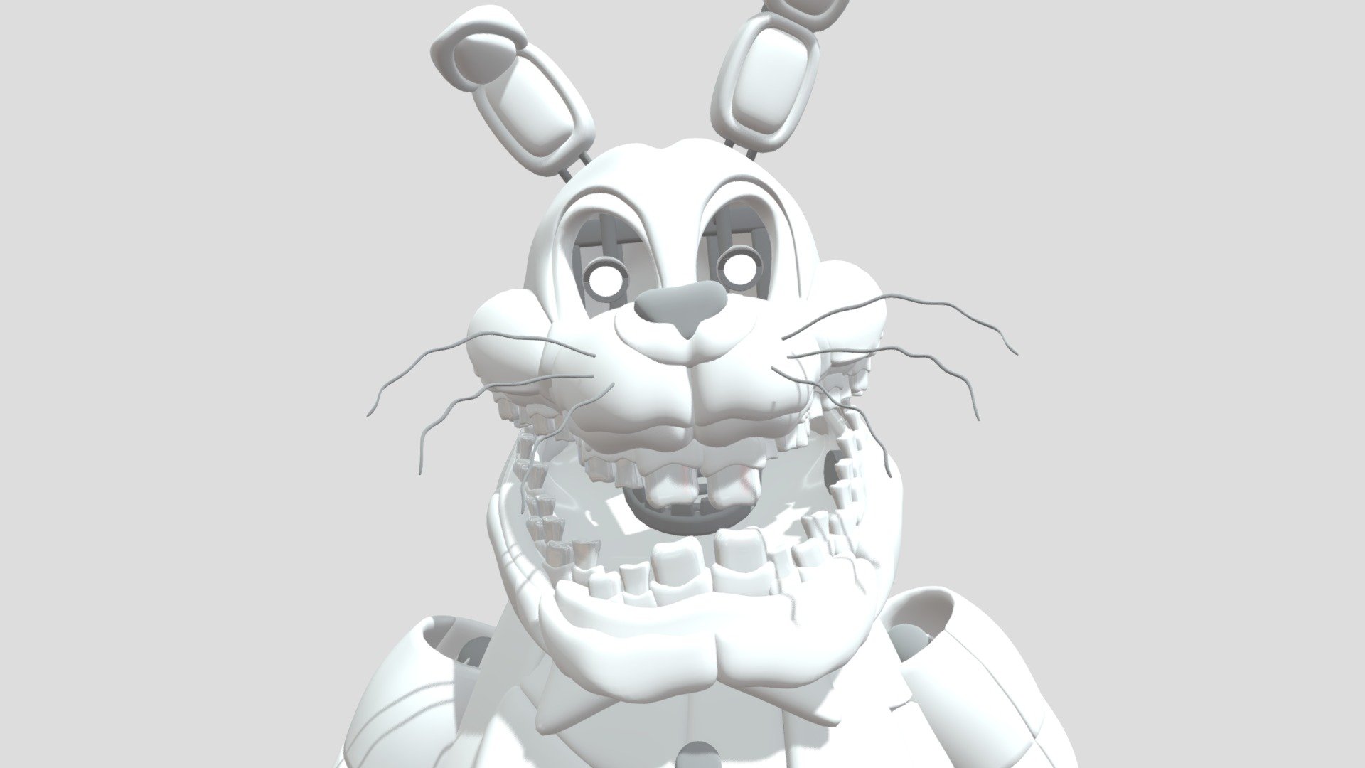 Stylized Nightmare Spring Bonnie Download Free 3D model by ☕Mr