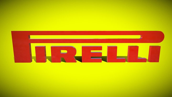 Pirelli Model 3D logo 3D Model