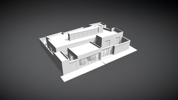 House Model Study 3D Model