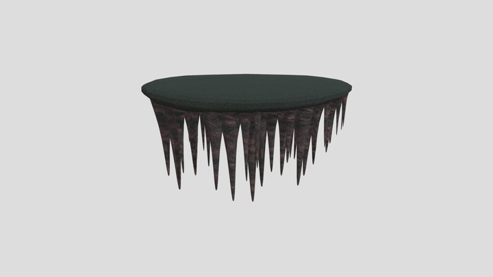 Circular Stalactite 3D Model