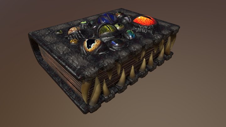 Book 3D Model