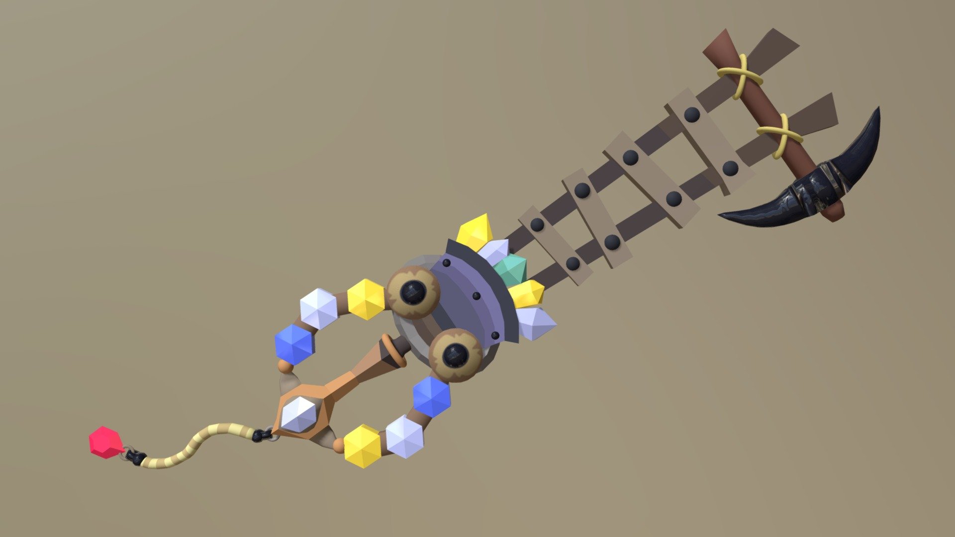 Keyblade Treasure Trove (Upgrade 2) Download Free 3D model by David