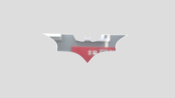 batman_the_dark_knight_batarang 3D Model