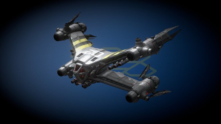 SA-23 Starfury 3D Model