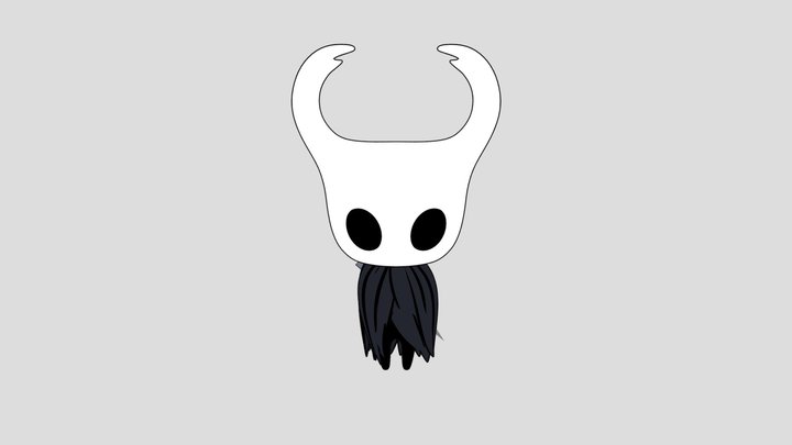 Hollow Knight - The Knight 3D Model