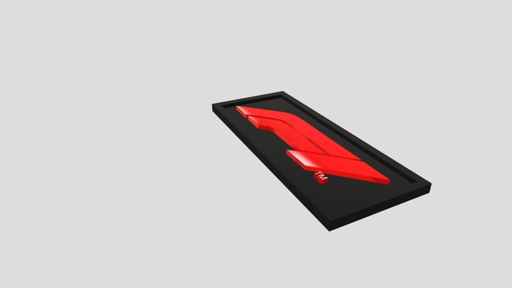 F1 Logo 3D Model