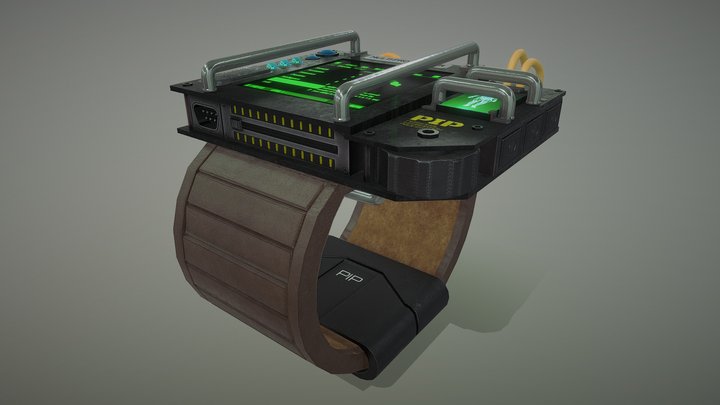PipBoy 3D Model