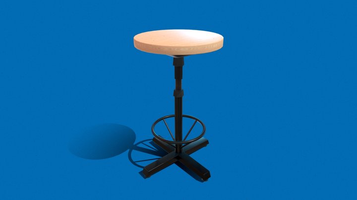 Bar chair 3D Model