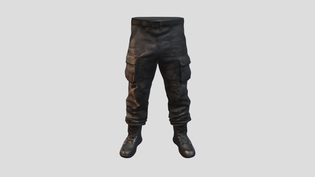 Cargo Pants and Boots