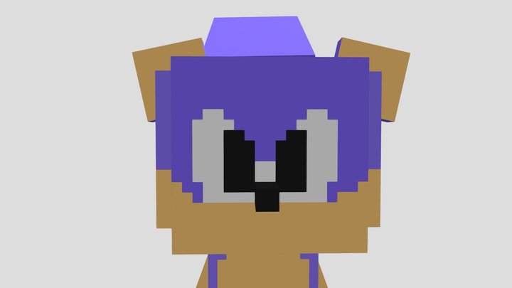 8-bit sonic the hedgehog 3D Model