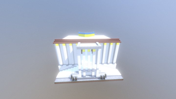 Ancient Alexandria Library 3D Model