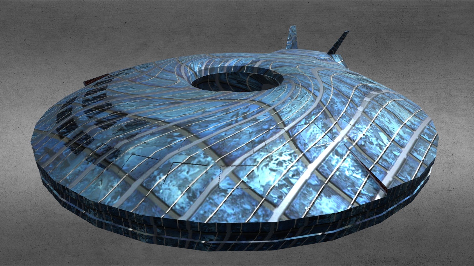 Spaceship - Lum 250 (Cities Skylines)