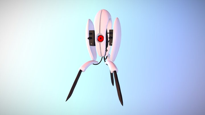 Little Shiny Turret 3D Model