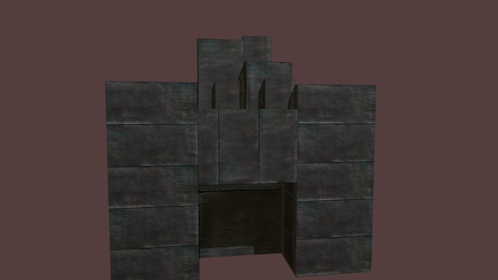 G-toilet back thing 3D Model