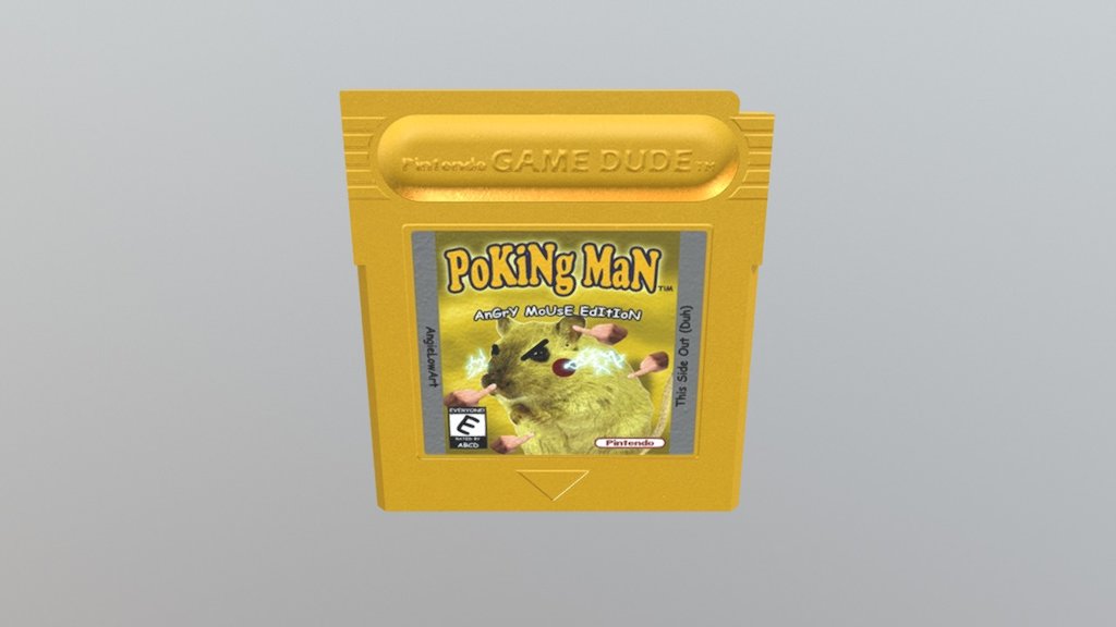 Poking Man Yellow (GameDude Cartridge)