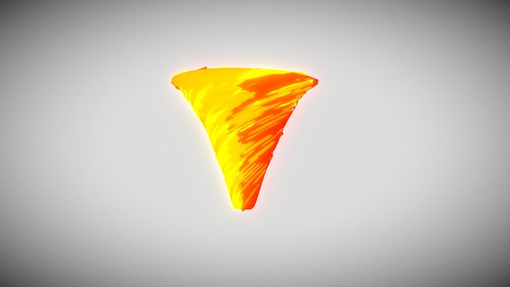 Anime Fire Hurricane VFX 3D Model