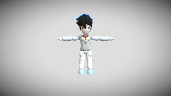 fnf_doki_doki_takeover_mc_needs_texturing 3D Model