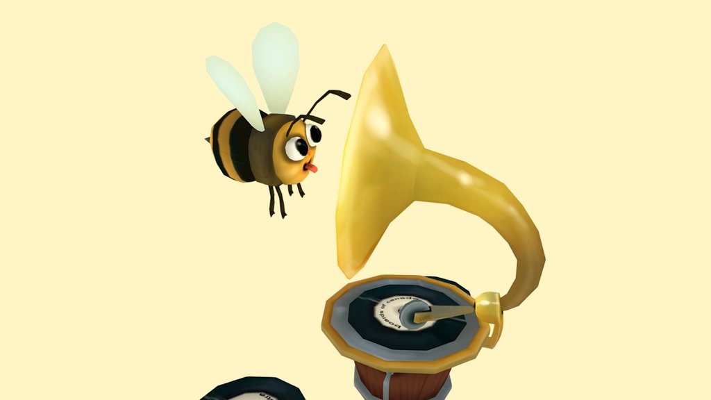 Bee and Gramophone