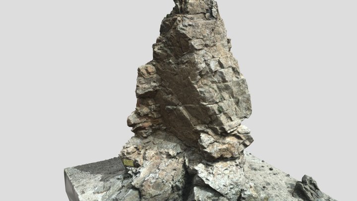 Beach rock 3D Model