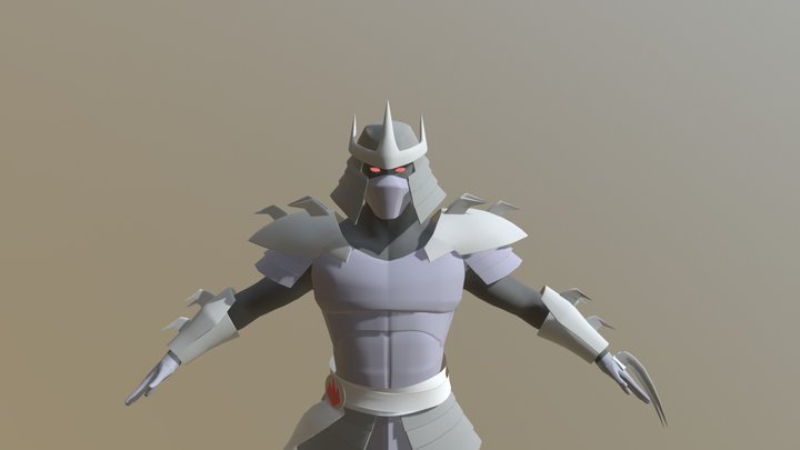shredder 3D Model